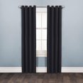 thumbnail image 1 of Mainstays Faux Suede Drapery Grommet Window Curtains Panel, 1 of 6