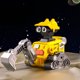 thumbnail image 1 of onlyliua Buscador de Regalos Trayectoria de Ingeniería de Prensa de Otoño para Niños, Pequeño Coche de Juguete Deslizante, Robot Excavadora Hacia Atrás, 1 of 4
