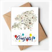 Hong Kong Hiking Locations Map China Wedding Cards Congratulations Greeting Envelopes