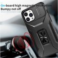 thumbnail image 4 of Funda para GANGXUN iPhone 12 Pro Max - Soporte metálico, Función magnética, Negro, 4 of 5