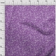 thumbnail image 3 of oneOone Cotton Poplin Purple Fabric Lace Floral Diy Clothing Quilting Fabric Print Fabric By Yard 56 Inch Wide, 3 of 6