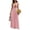 Pink., variant on HBGVBA Women's Casual Maxi Dress,Cami Sleeveless Dresses,Striped Print Deep V-Neck Vacation Backless Ankle Length Dress