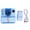 Blue, variant on BIMZUC Instant Print Camera 2.4in HD Screen 24MP Photo 1080P Video Thermal Printing Camera (13x11x7 cm / 5.12x4.33x2.76 inches) - White