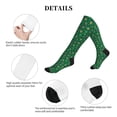 thumbnail image 5 of Lsque Boba Milk Tea Pattern Sport Compression Socks for Men & Women 15-20 mmHg Knee High Nurse Pregnant Running Medical and Travel Athletic, 5 of 6