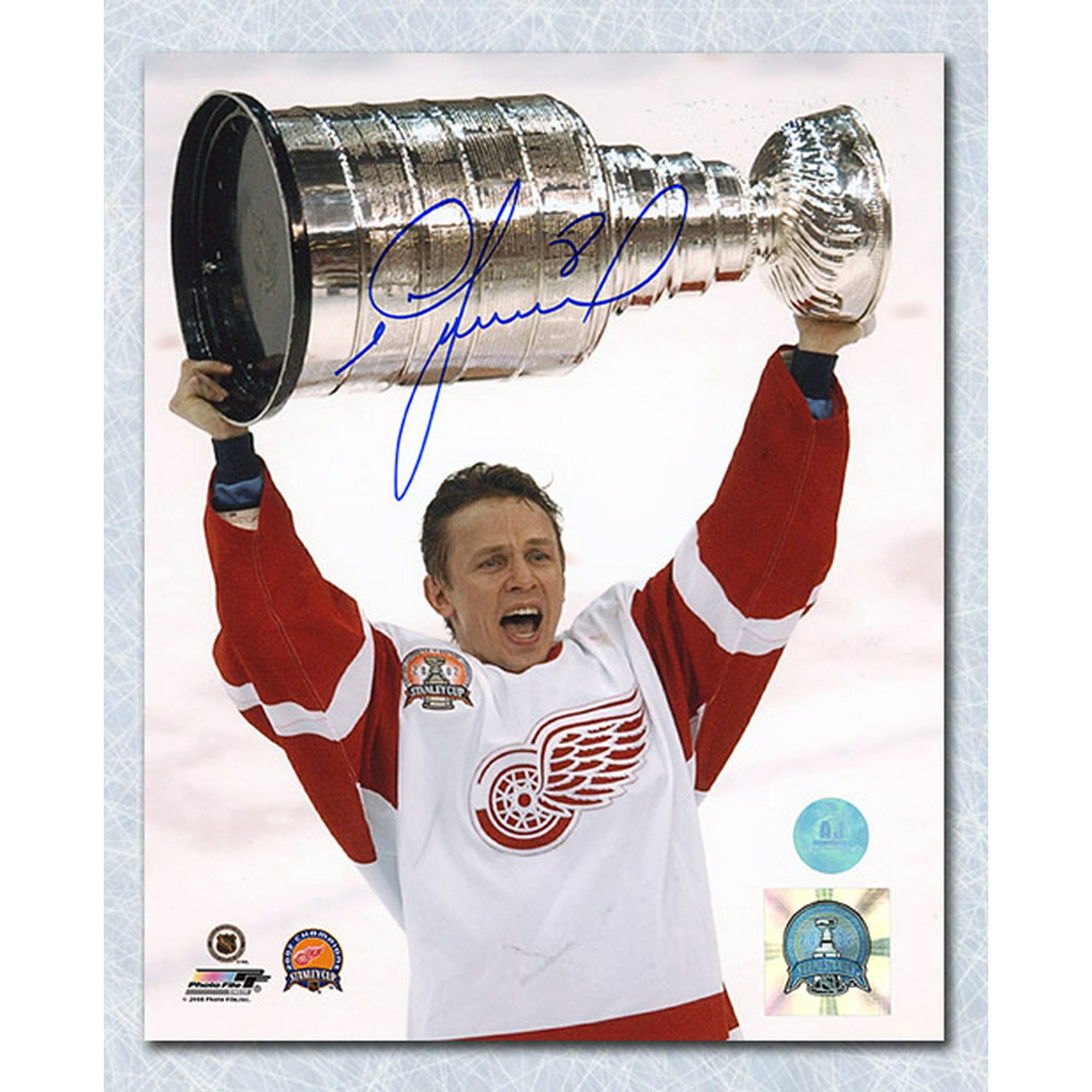 Igor Larionov Detroit Red Wings Autographed Stanley Cup 8x10 Photo Walmart Canada