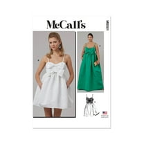 McCall's Sewing Pattern 8581 - Misses' and Women's Dress in Two Lengths, Size: M1 (10-12-14-16-18)