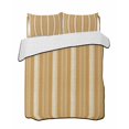 thumbnail image 2 of Quilts Queen Size, Orange Stripes Soft Comforter Bedding Set for Bed, Farmhouse Vertical Striped Vintage Lightweight Quilted Bedspread with Pillow Cover(2 Pieces) for All Season, 90x96 Inch, 2 of 9