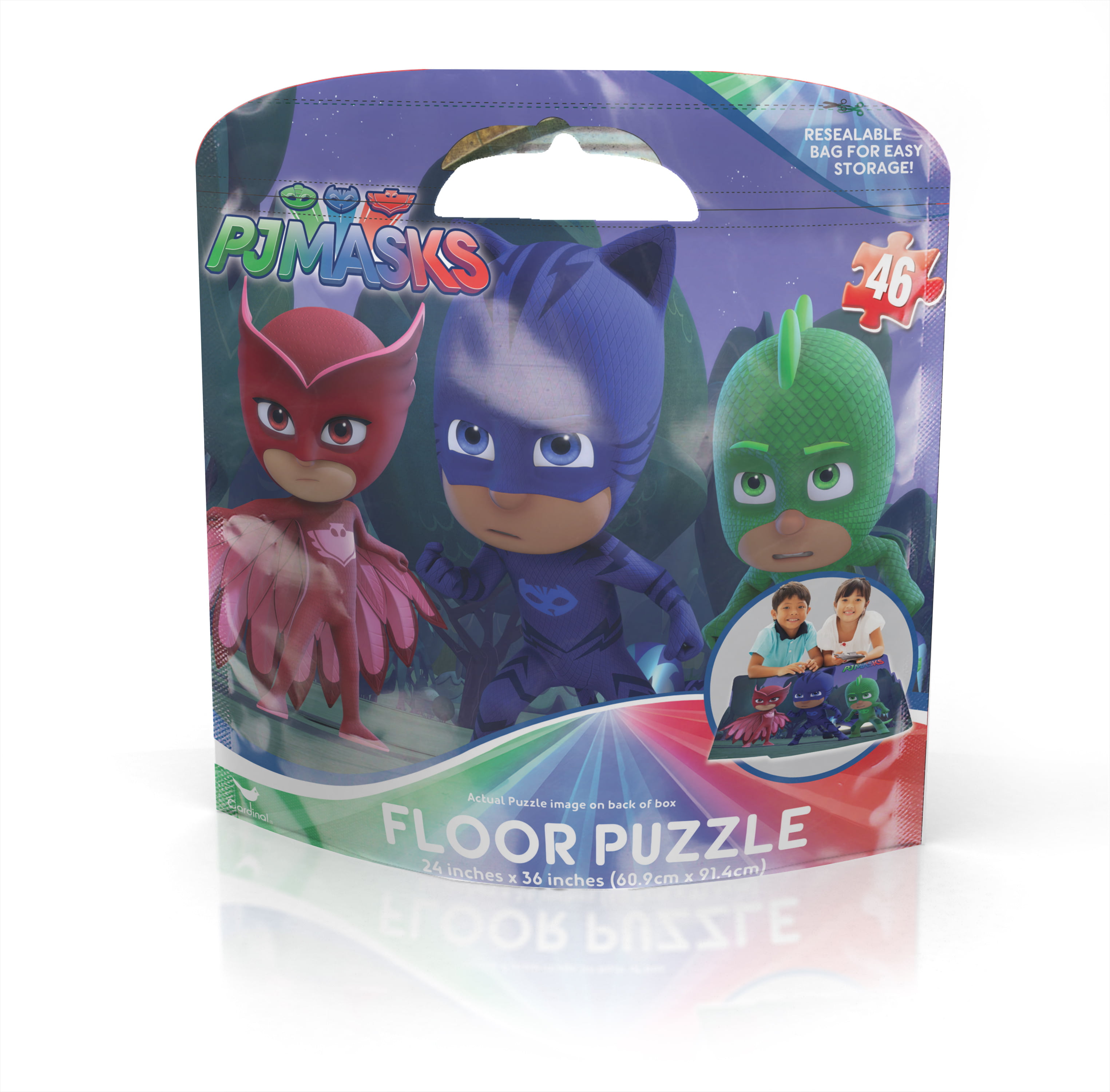 Pj Masks Disney Jr PJ Masks Floor Puzzle Novelty Character Collectibl 46pc Set 