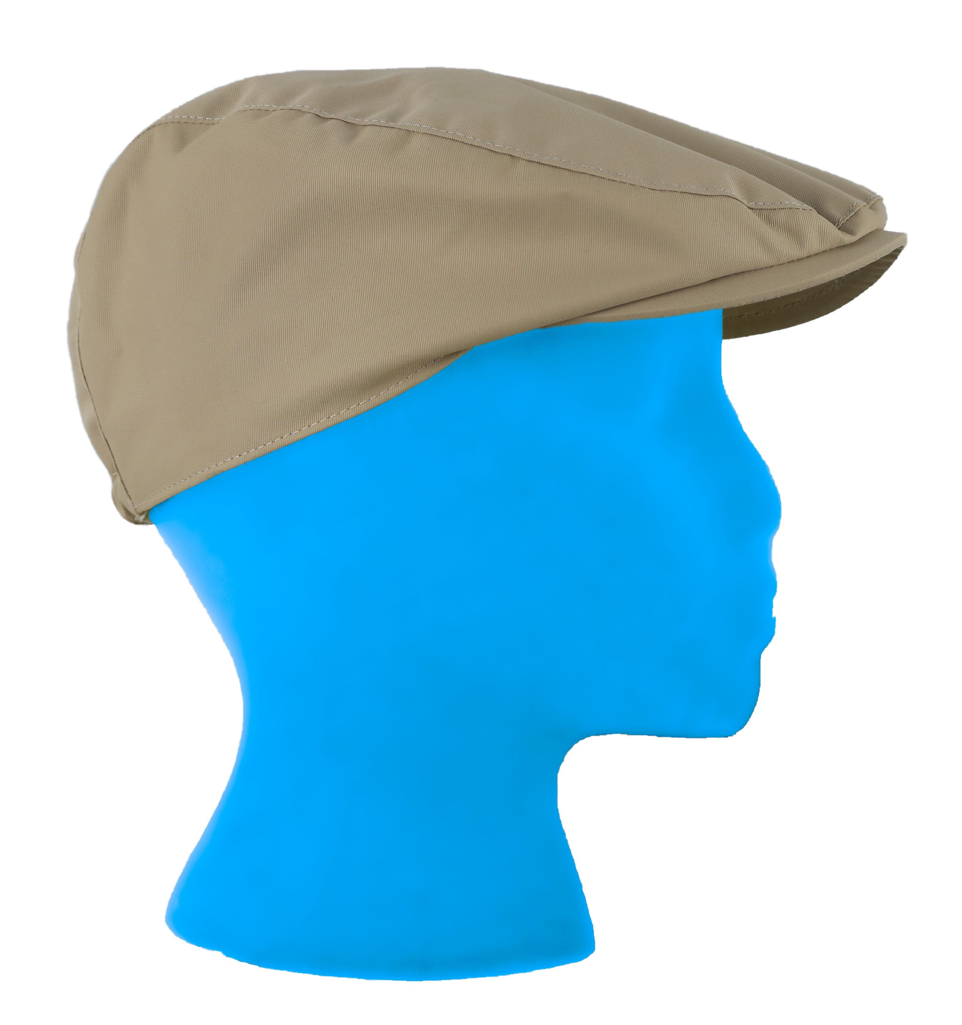 NIce Caps Baby Boy Reversible and Solid Cotton Twill Helmet Bonnet