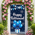 thumbnail image 5 of Blue Gift Happy Retirement Banner Decorative Fireworks Balloon for Retirement Party Celebration Office Decoration Event, 5 of 8