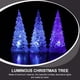thumbnail image 2 of GOOHOCHY 7 piezas de luces LED de colores para árbol de Navidad, adornos acrílicos para árbol de Navidad, 2 of 8