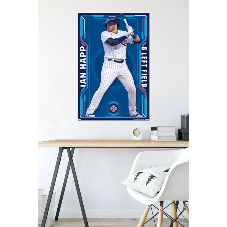 MLB Chicago Cubs - Retro Logo 14 Wall Poster, 22.375 x 34, Framed 