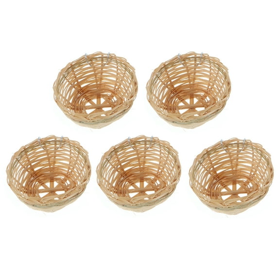 5 Pcs Budgie Nest Parakeet Cage Accessories Bird House for Cages