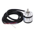 thumbnail image 1 of Photoelectric Rotary Encoder Gear Box Motor Incremental Encoder 6mm D Type Output Shaft 5‑24V, 1 of 5