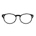 thumbnail image 3 of SA106 Oval Horn Rim Multi 3 Focus Progressive Reading Glasses Black 2.5, 3 of 4