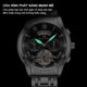 thumbnail image 4 of Relojes para hombre Reloj de pulsera de cuarzo de lujo Reloj informal de negocios para hombre Reloj luminoso de moda Acero inoxidable resistente al agua, 4 of 8