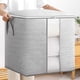 thumbnail image 3 of Fiudx Caja de Almacenamiento Plegable, Organizador con Tapa, Cremallera Resistente y Asas, Organizador Versátil para Armario de Dormitorio, Ahorra Espacio, Tallas M/L/Xl/Xxl, 3 of 4