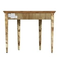 thumbnail image 6 of Butler Specialty Company Hampton Burl Demilune 36" Console Table - Light Brown, 6 of 7