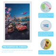 thumbnail image 3 of Cars Rayo McQueen Kits de Pintura de Diamantes para Adultos 5D DIY Diamond Art Kits Full Drill Diamond Dots para Regalo Decoración de Pared y Relajación Artes de Gemas 20*30cm, 3 of 6