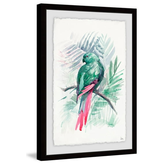 Blissful Bird Framed Painting Print