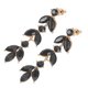 thumbnail image 1 of CRILSTYLEO 1Par Pendientes De Con Circonitas Negros Estilo Retro Para Mujer Accesorios, 1 of 8