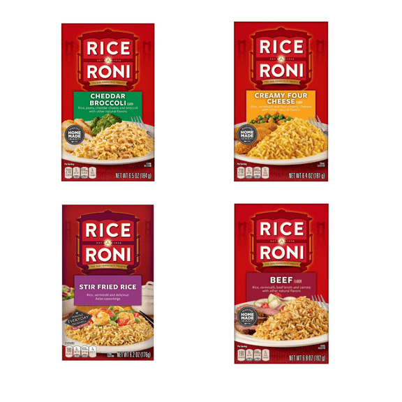 Rice-A-Roni Ultimate Variety Box – 8 Delicious Flavors in One Set