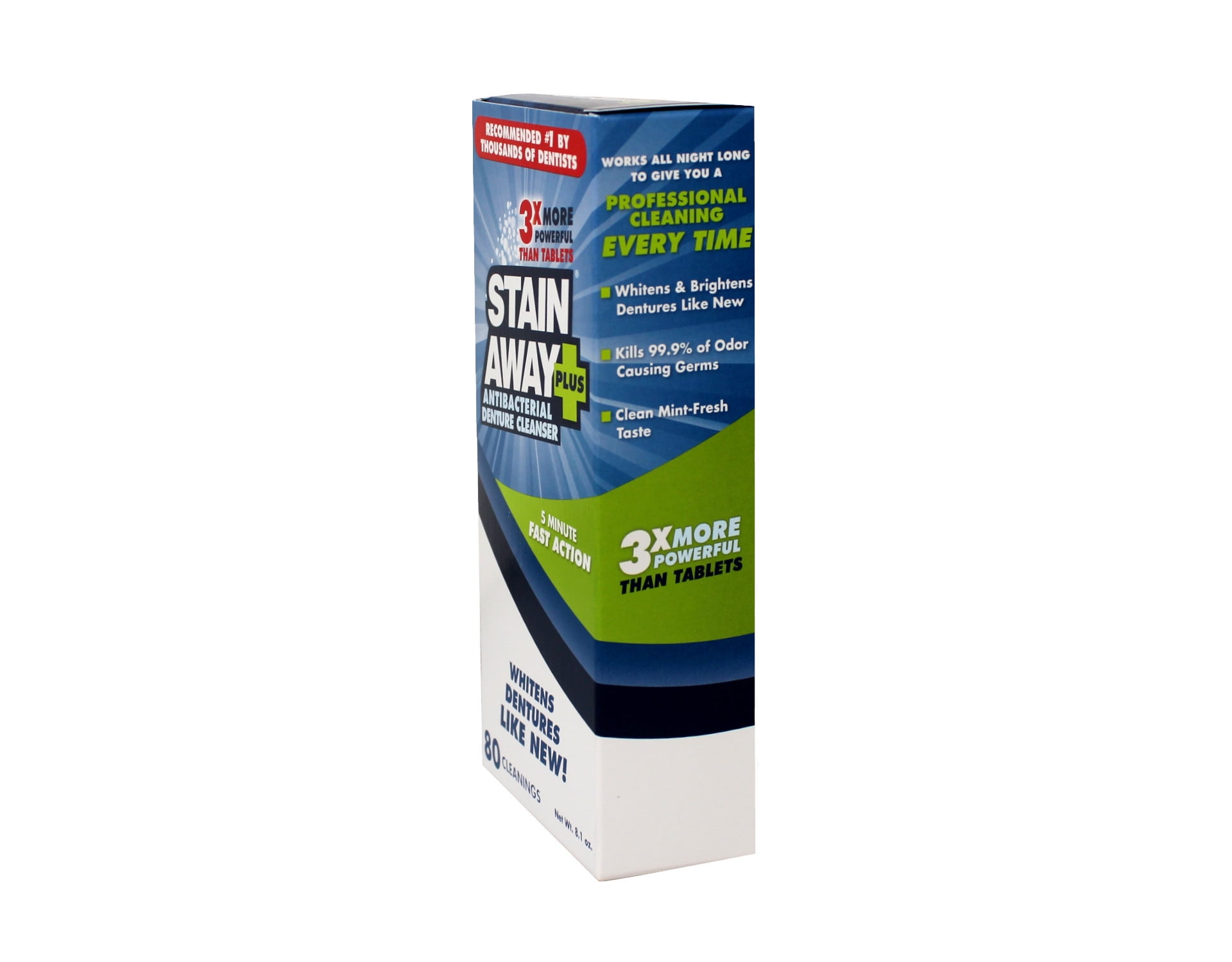 Stain Away Denture Cleanser