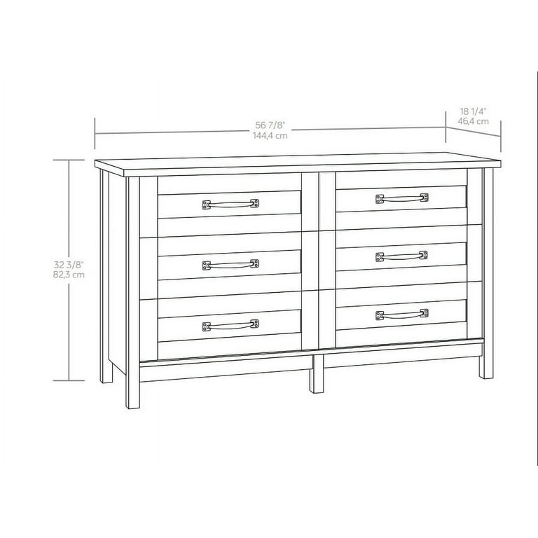 rustic grey dresser walmart Gray Dressers in Dressers
