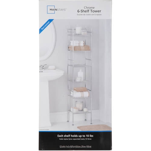 Mainstays 6-Shelf Tower