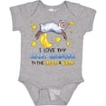 thumbnail image 3 of Inktastic I Love My Great Grandpa to the Moon and Back Cute Sheep Boys or Girls Baby Bodysuit, 3 of 5