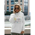 thumbnail image 2 of Colorful Name "caitlin" Hoodie Women -Image by Shutterstock, Female XX-Large, 2 of 4