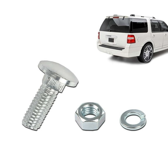 PIT66 Front Rear Bumper Bolts Fit for Ford 7/16-14x1-1/4" 4 Pcs