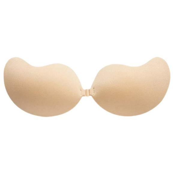 Mango Cup Skin Color Flat Style (A) A Cup$Invisible Breast Sticker Thin Style Mango Cup Gathered Breast Sticker Breathable Seamless Invisible Underwear Women's Wedding Dress