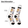 thumbnail image 2 of Uemuo Cute Hand Drawn Bear Printed Kids Boys Socks Seamless Crew Socks Crazy Funny Athletic Sport Socks for Children, 2 of 6