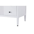 thumbnail image 3 of Elegant Lighting VF29654WH Blakely 54" Free Standing Single Basin Vanity Set - White, 3 of 7