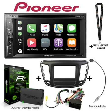 Pioneer AVH-1550NEX DVD Player w/ ADS KIT-C200 Maestro Kit for select