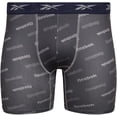 thumbnail image 4 of Calzoncillos tipo bóxer Reebok, ropa interior de alto rendimiento para hombre, paquete de 4, 4 of 7