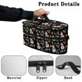 thumbnail image 5 of HELLHERO Travel Iron Holder Bag Protective Steam Iron Carrying Case Easy to Clean Christmas Tree Design(Bag Only), 5 of 6