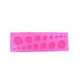 thumbnail image 1 of Cateissary Molde de pastel de Chocolate Fondant, molde de silicona antiadherente para decoración de pasteles, moldes para manualidades con Herramientas y accesorios para hornear Tipo 1, 1 of 6