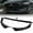 Painted Black, variant on Stay Tuned Performance For 2019-2024 Mazda 3 Hatchback 5DR Matt Black Front Bumper Lip Spoiler MS-Style