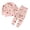 Red, variant on Yammkia Kids Clothes Girls Pajama Set Soft LongSleeve Top & Pants Sleepwear PJS Cute Kids Crewneck Loungewear Pink Size,3-6 Months