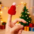 thumbnail image 2 of Clode Santa Hats for Crafts Christmas Hat Scarf Christmas Decorations Indoor Home Decor Ornaments Party Decorations for Women, 2 of 8