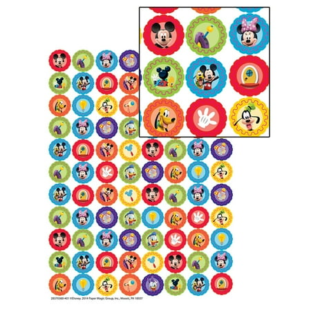 Fan Club Sticker - MICKEY MOUSE CLUBHOUSE GEARS MINI STICKERS