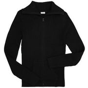 No Boundaries - Juniors Zip-Front Cardigan Sweater