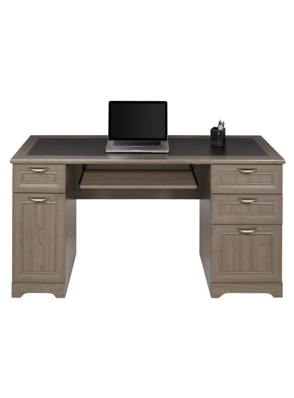 Realspace Magellan 59"W Manager's Computer Desk, Gray
