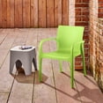 thumbnail image 3 of Lagoon Alissa Resin Stackable Dining Armchair Set of 2, 3 of 5