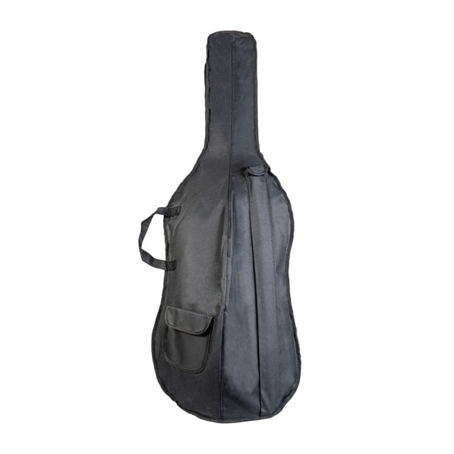 Labymos Portable 4/4 & 3/4 Cello Gig Carrying Bag Case Backpack Adjustable Shoulder Strap Black