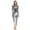 Silver, variant on Sxiwei Women Halloween Alien Costume Long Sleeves Shiny Jumpsuit Outer Space Cutie Robot Costume Silver 3XL