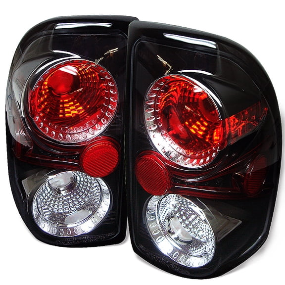 AKKON - For 97-04 2nd Gen Dodge Dakota Pickup Truck Black Bezel Tail Lights Brake Lamps Assembly