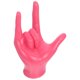 thumbnail image 5 of unbranded Escultura De Dedo Rosa En Resina Con Para De Hogar, 5 of 8